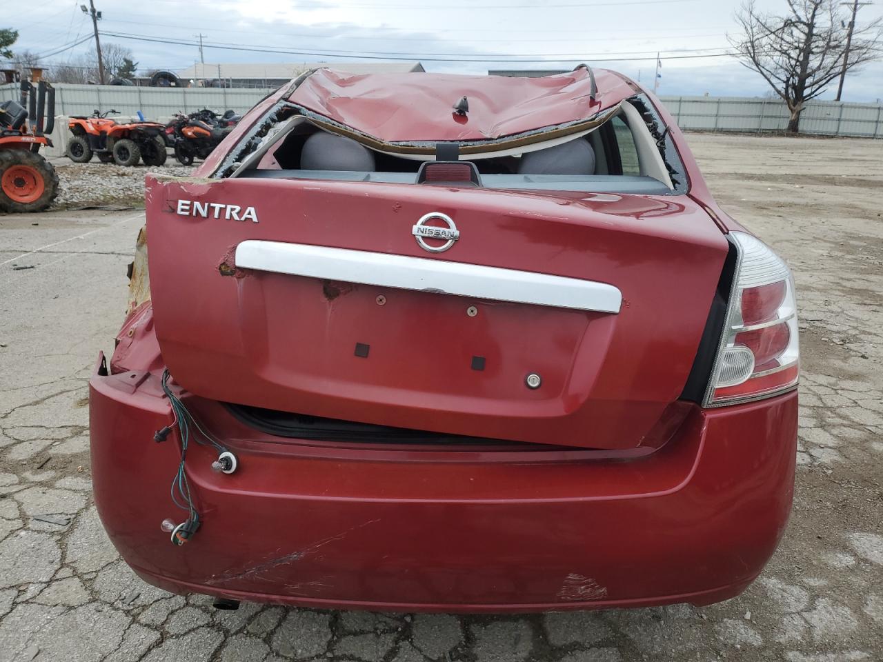 2010 Nissan Sentra VIN 3N1AB6AP1AL697635 Copart auction photo, all over / undercarriage damage thumbnail 6