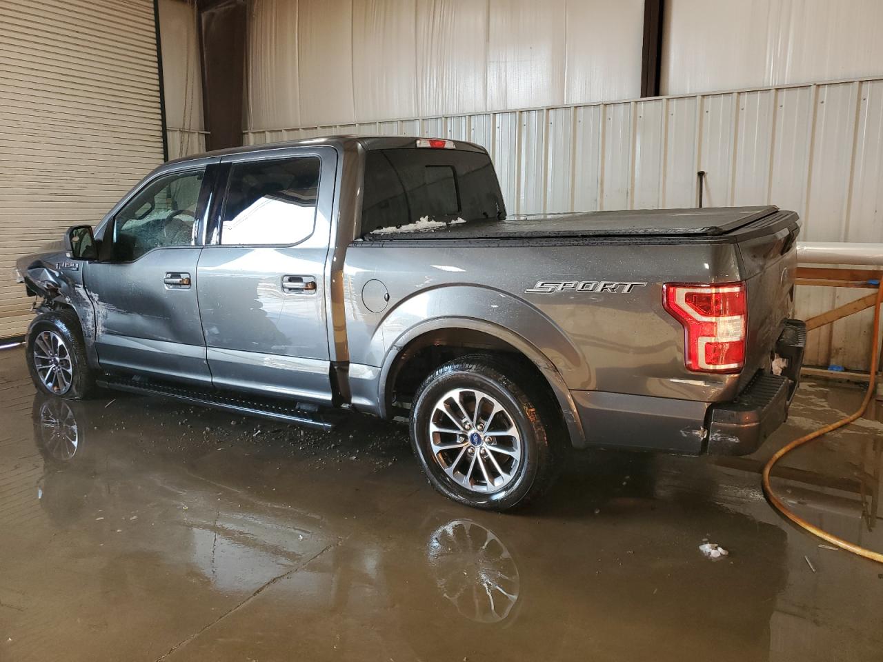 2019 Ford F-150 VIN 1FTEW1CP3KFD44599 Copart auction photo, front end / side damage thumbnail 2