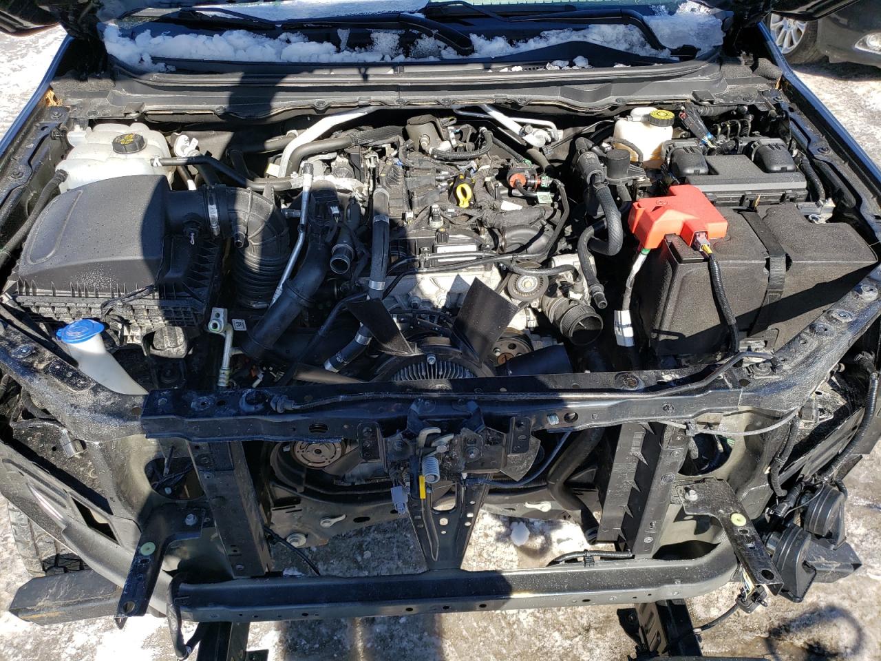 2022 Ford Ranger VIN 1FTER4FH8NLD04456 Copart auction photo, front end damage thumbnail 11