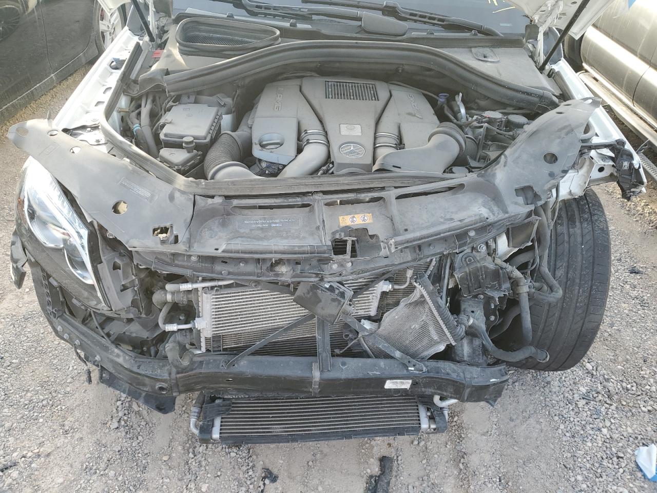 2019 Mercedes-Benz GLS-klasse VIN 4JGDF7FE4KB190481 Copart auction photo, front end damage thumbnail 12