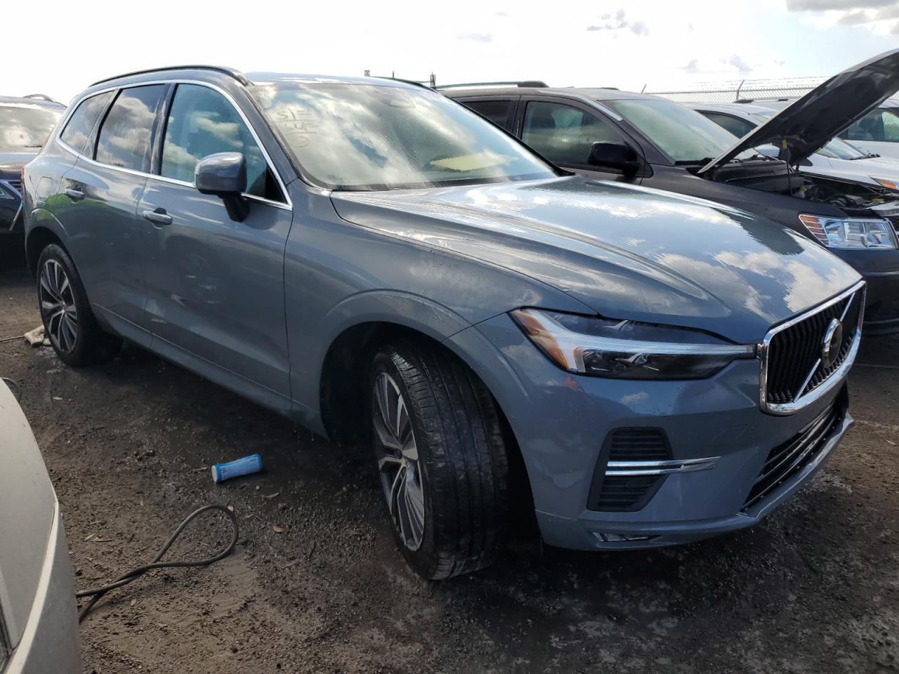 2022 Volvo XC60 VIN YV4L12DK8N1909801 Copart auction photo, water/flood damage thumbnail 4