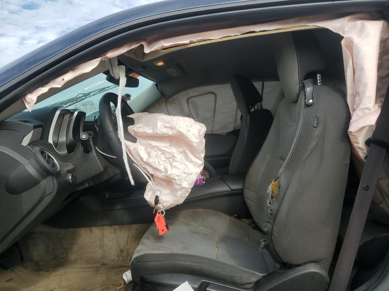 2015 Chevrolet Camaro VIN 2G1FB1E38F9172488 Copart auction photo, front end / rear end damage thumbnail 7