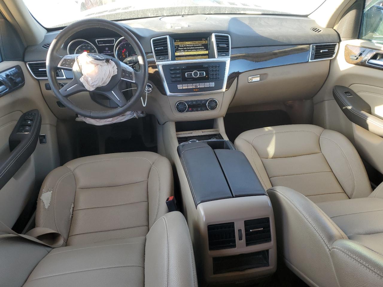 2012 Mercedes-Benz M-klasse VIN 4JGDA5HB5CA066815 Copart auction photo, front end damage thumbnail 8
