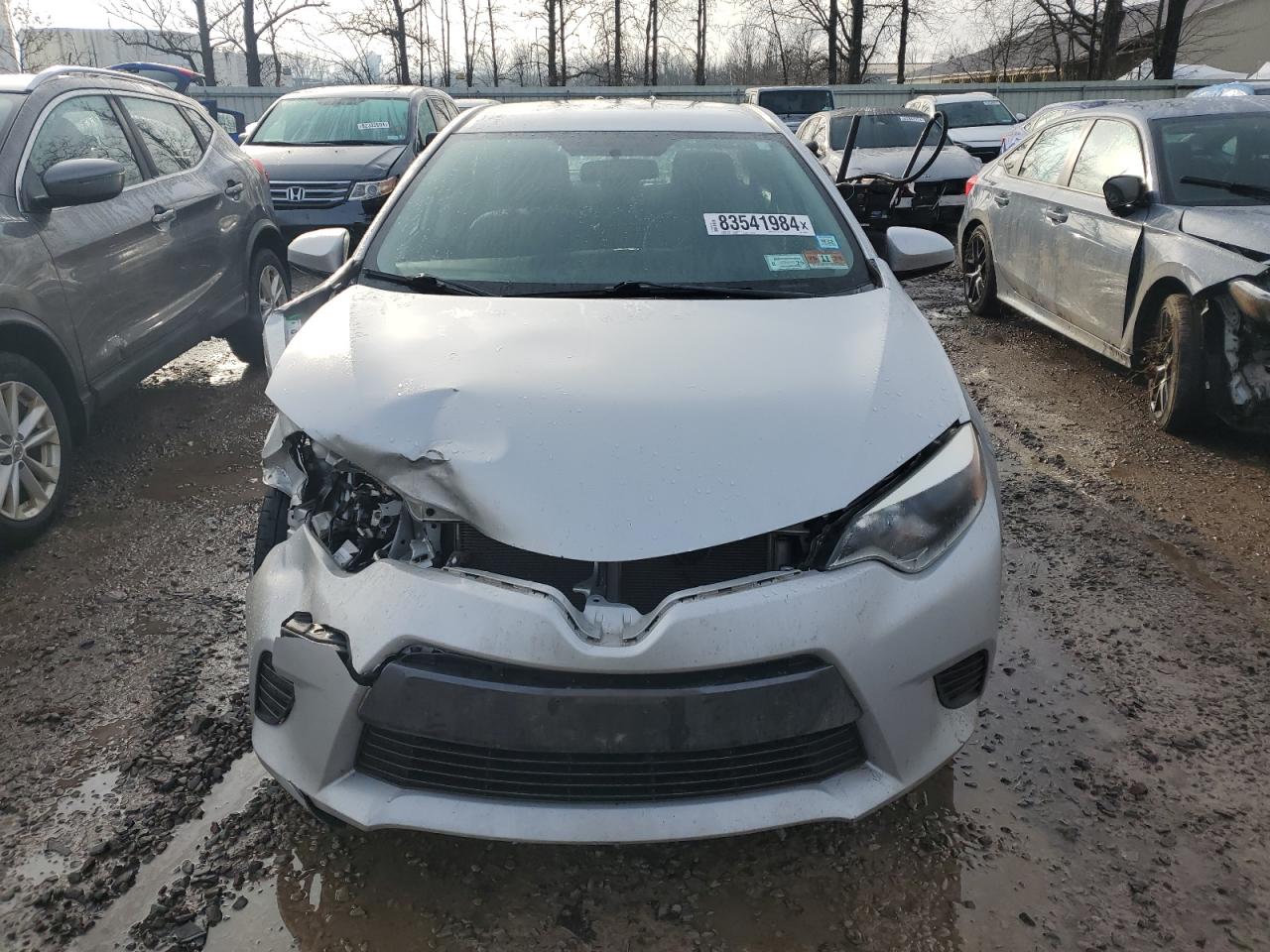 2016 Toyota Corolla VIN 2T1BURHE9GC539346 Copart auction photo, all over damage thumbnail 5