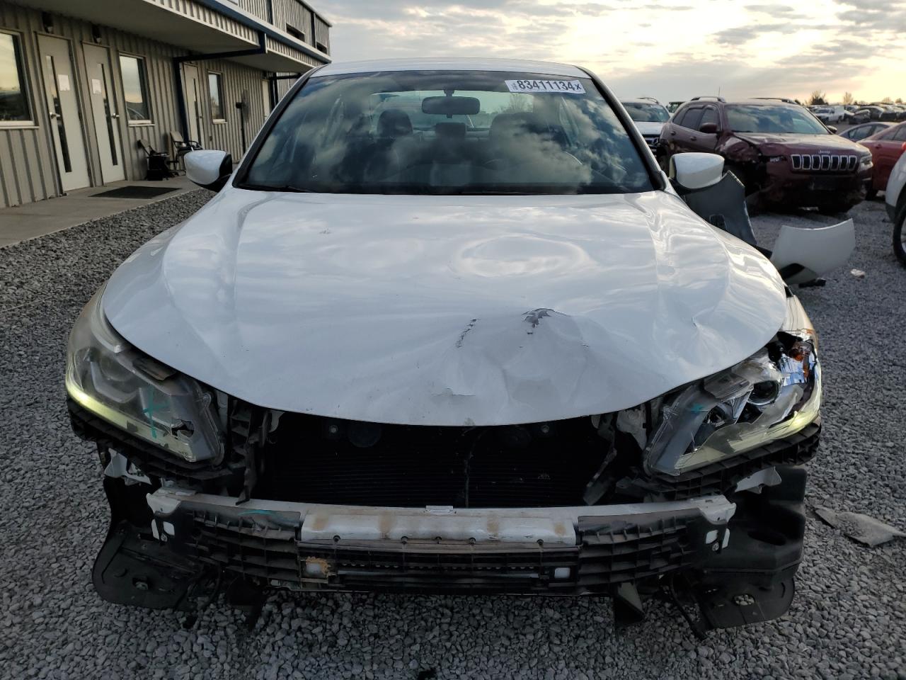 2017 Honda Accord VIN 1HGCR2F14HA011914 Copart auction photo, front end damage thumbnail 5
