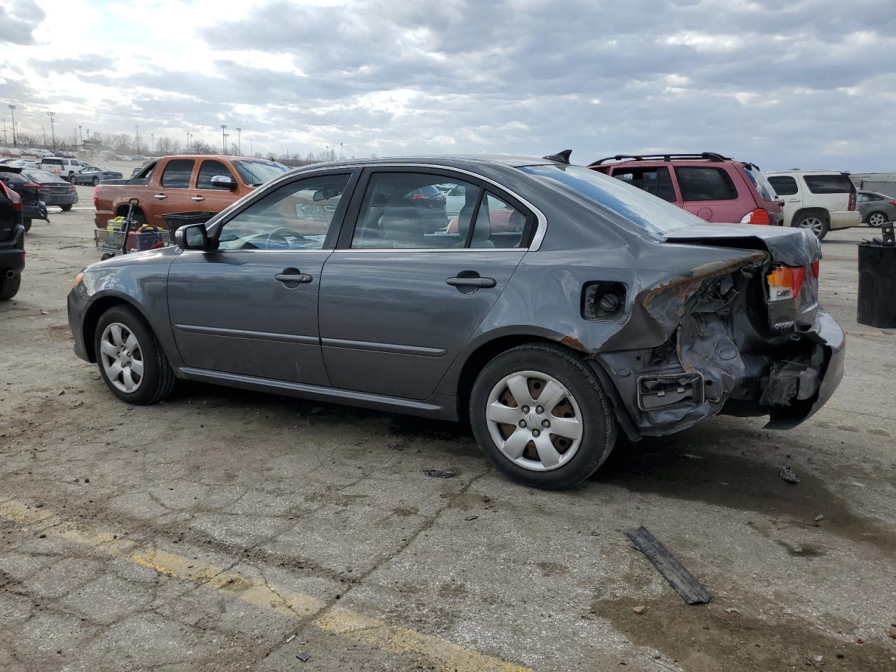 2010 KIA Optima VIN KNAGG4A83A5368891 Copart auction photo, rear end damage thumbnail 2