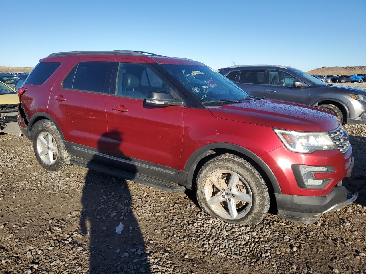 2017 Ford Explorer VIN 1FM5K8D80HGB23066 Copart auction photo, front end damage thumbnail 4