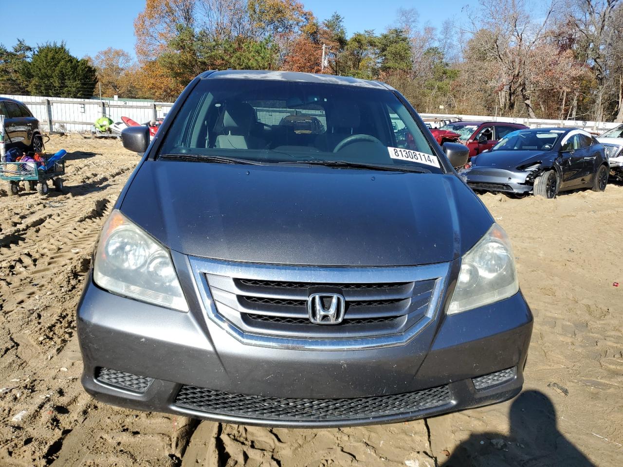 2010 Honda Odyssey VIN 5FNRL3H44AB106896 Copart auction photo, mechanical / all over damage thumbnail 5