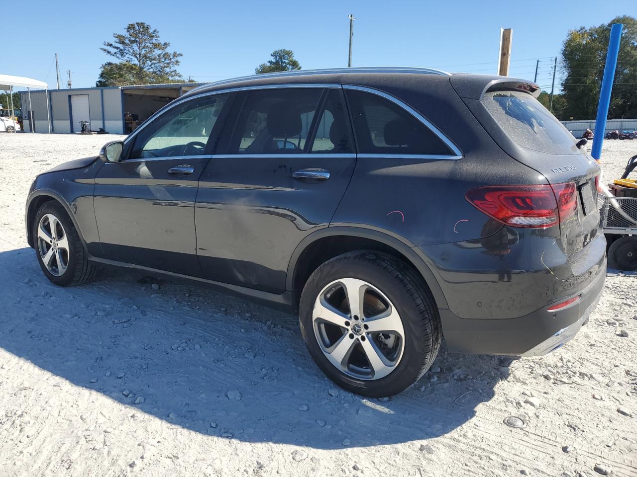 2021 Mercedes-Benz GLC VIN W1N0G8DB2MV265400 Copart auction photo, front end / side damage thumbnail 2