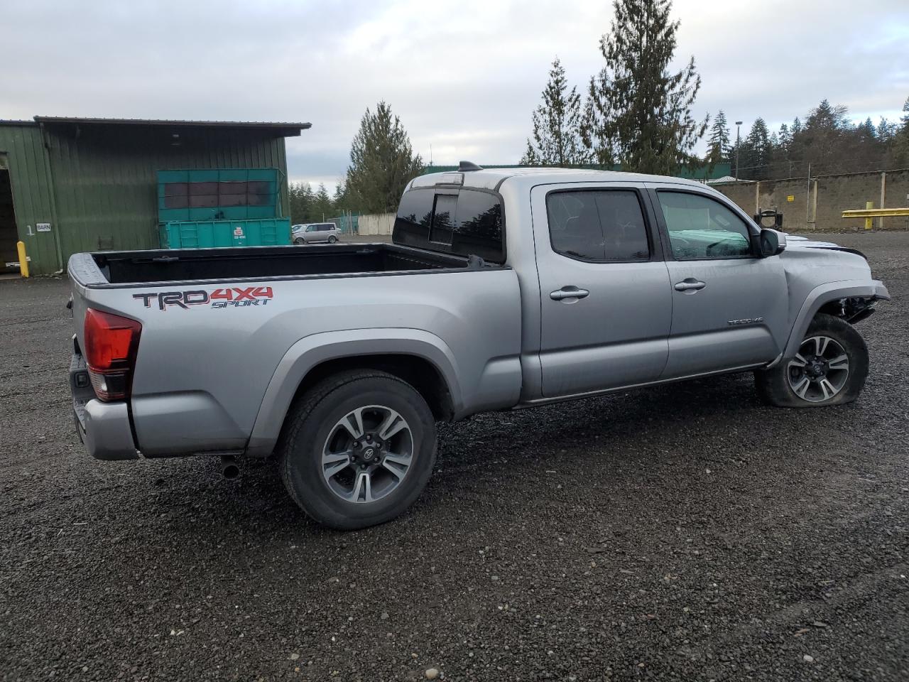 2019 Toyota Tacoma VIN 3TMDZ5BN5KM072440 Copart auction photo, front end / undercarriage damage thumbnail 3