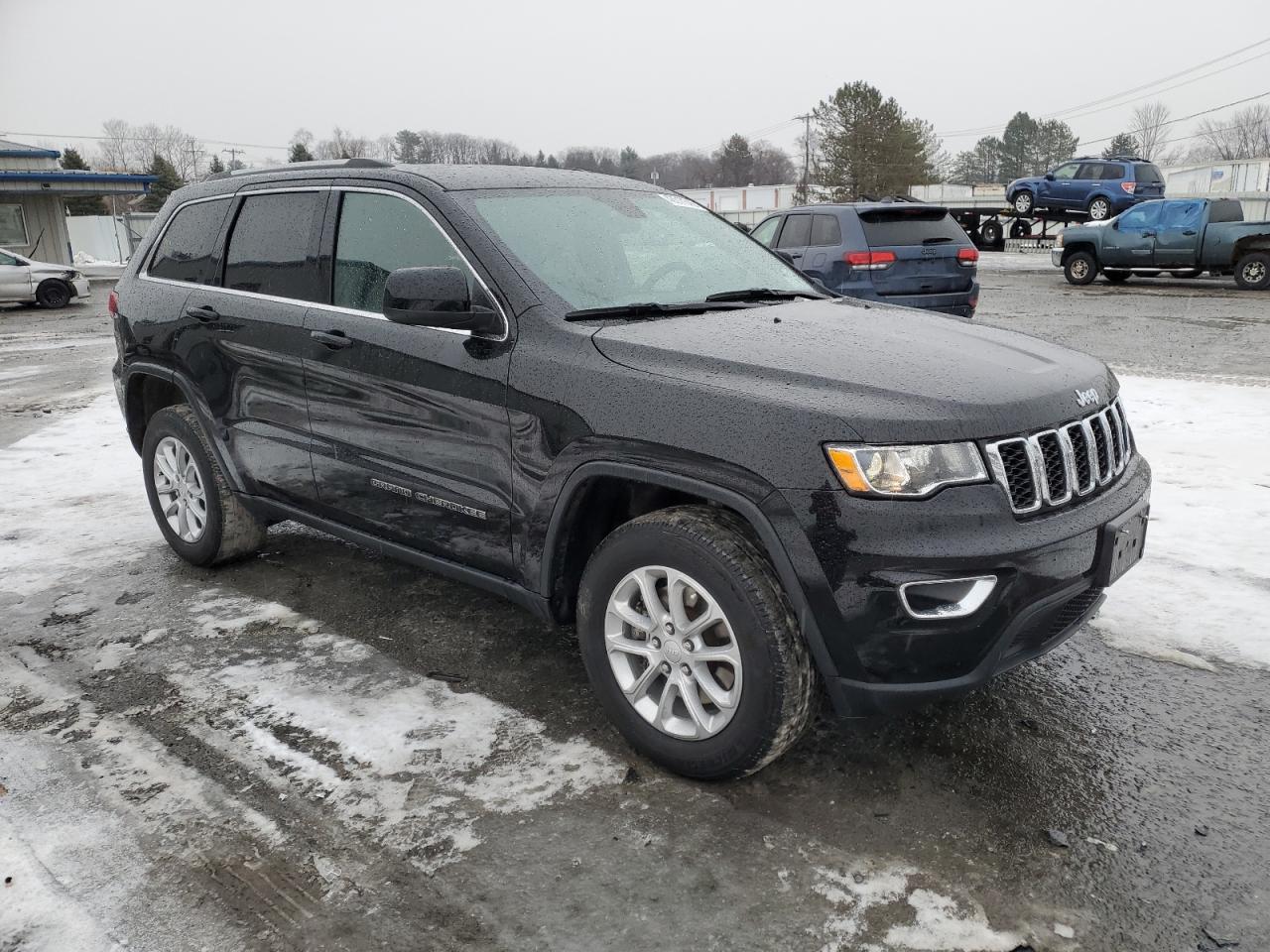 2021 Jeep Grand Cherokee VIN 1C4RJFAG2MC809166 Copart auction photo, side damage thumbnail 4