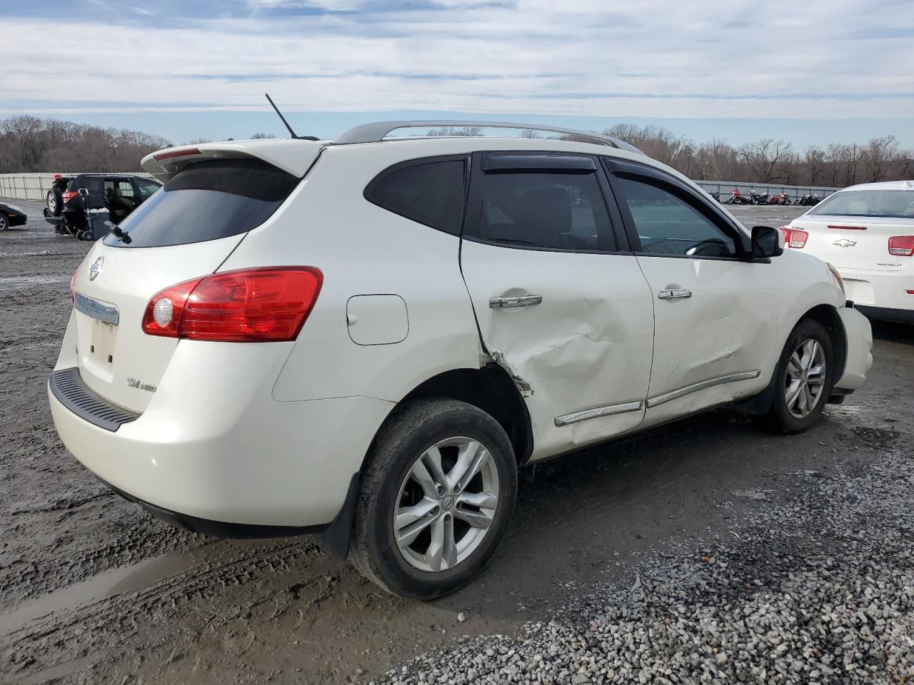 2013 Nissan Rogue VIN JN8AS5MV1DW134279 Copart auction photo, all over damage thumbnail 3