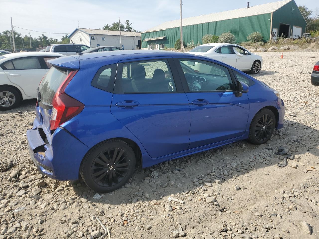 2018 Honda Fit VIN 3HGGK5G62JM730959 Copart auction photo, rear end damage thumbnail 3