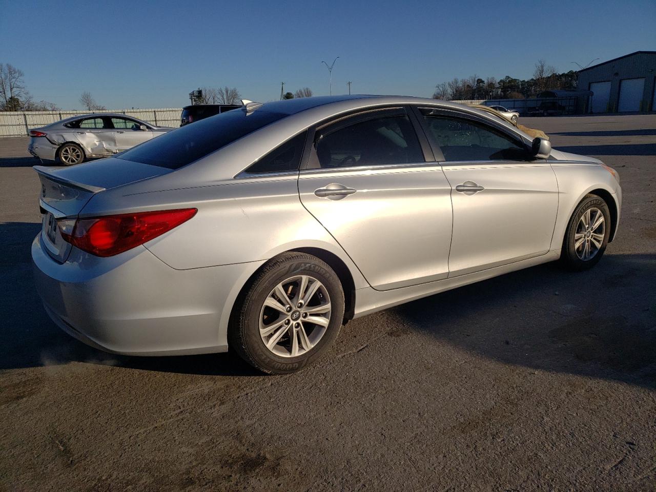 2013 Hyundai Sonata VIN 5NPEB4AC9DH764793 Copart auction photo, vandalism / side damage thumbnail 3