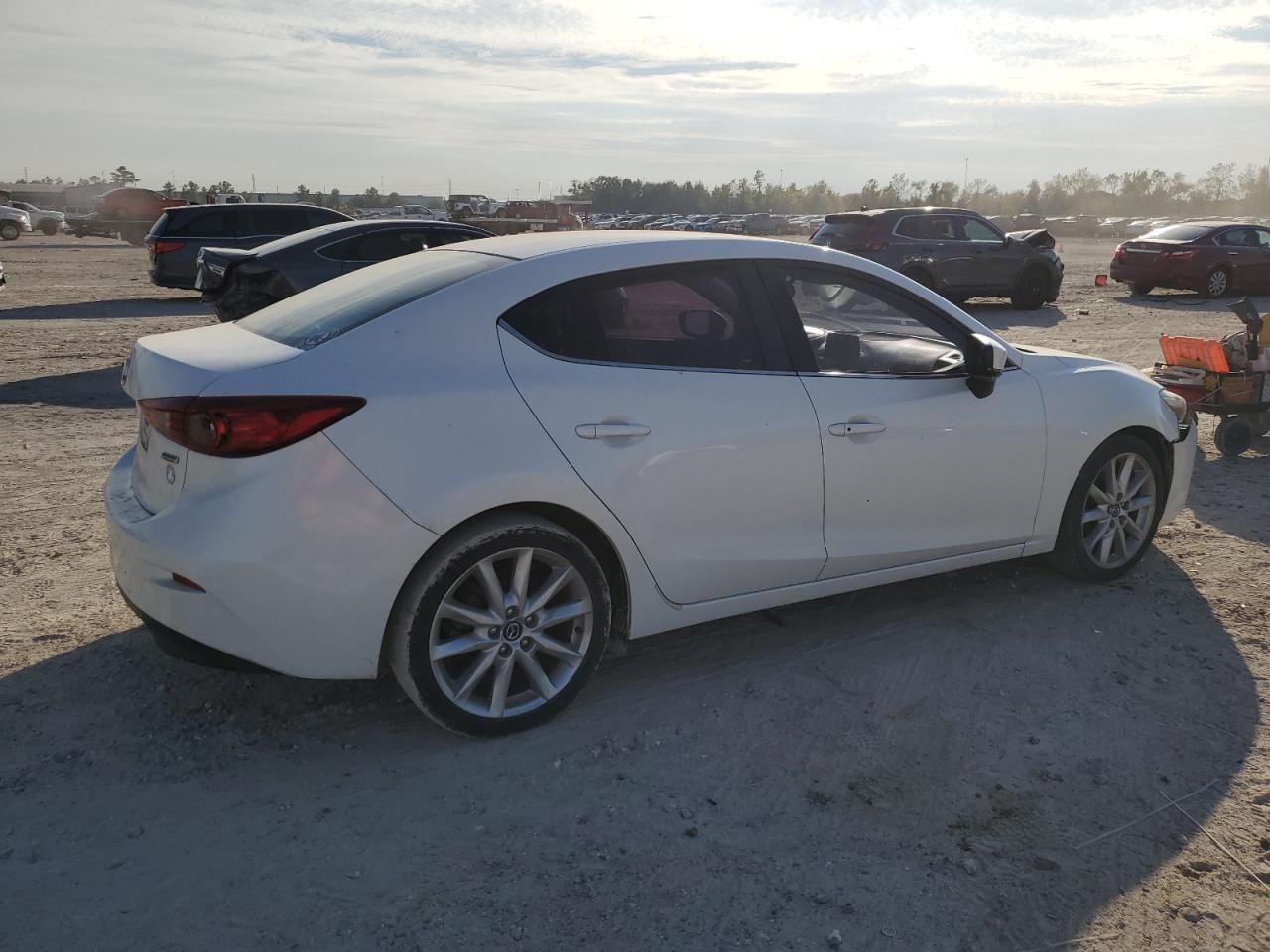2017 Mazda 3 VIN JM1BN1V73H1106339 Copart auction photo, front end damage thumbnail 3