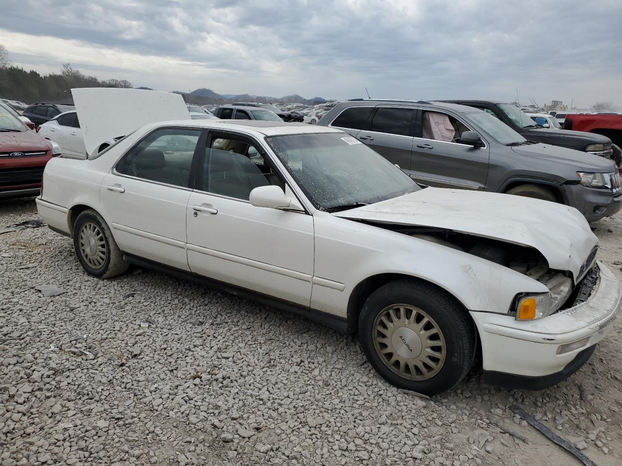 1995 Acura Legend VIN JH4KA767XSC017830 Copart auction photo, front end damage thumbnail 4
