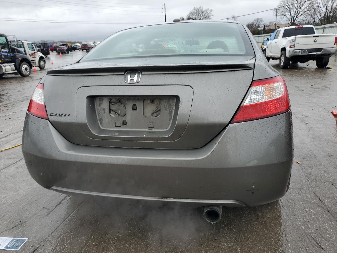 2007 Honda Civic VIN 2HGFG128X7H582629 Copart auction photo, side damage thumbnail 6