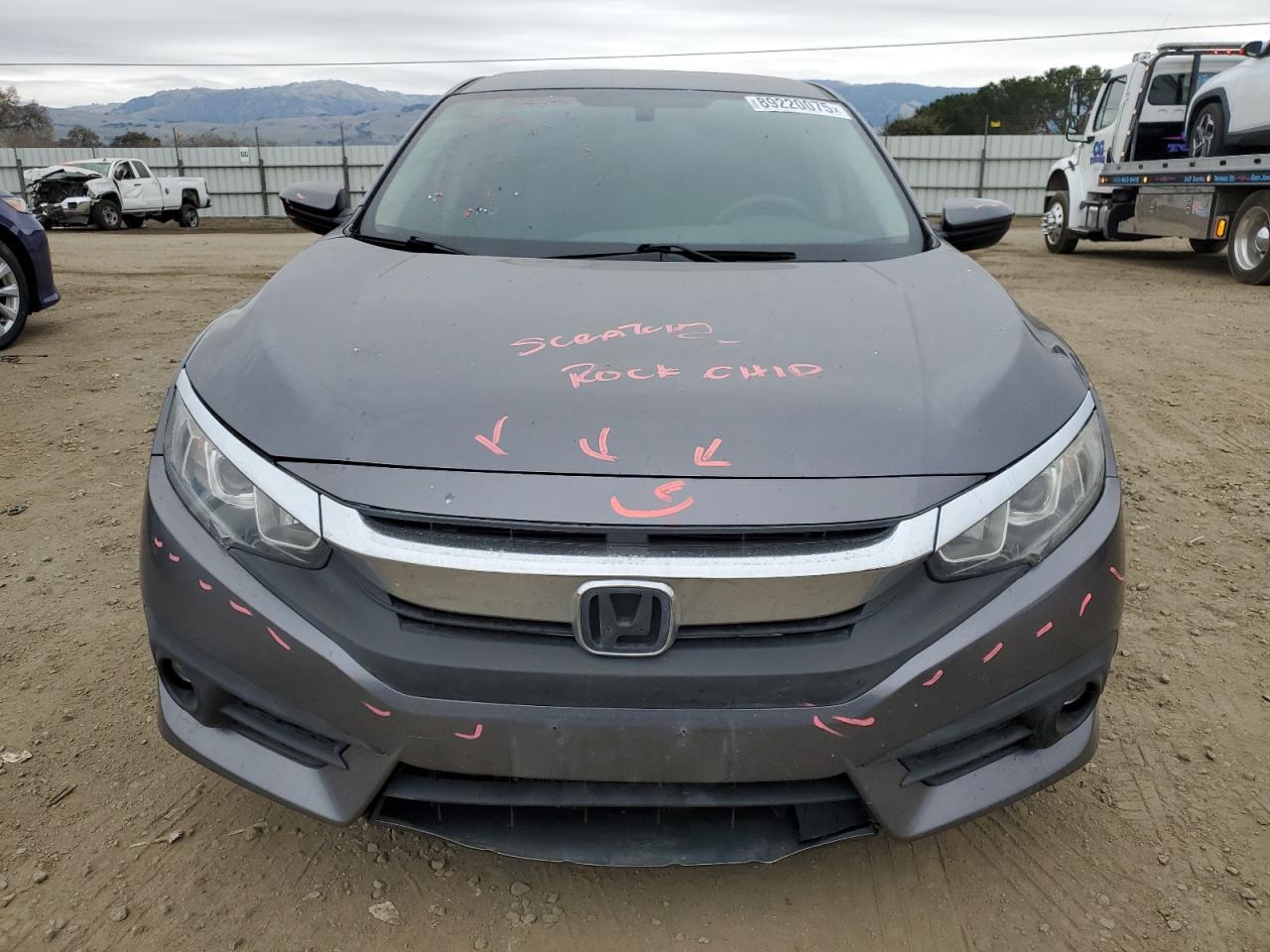 2018 Honda Civic VIN 2HGFC2F57JH607186 Copart auction photo, rear end damage thumbnail 5