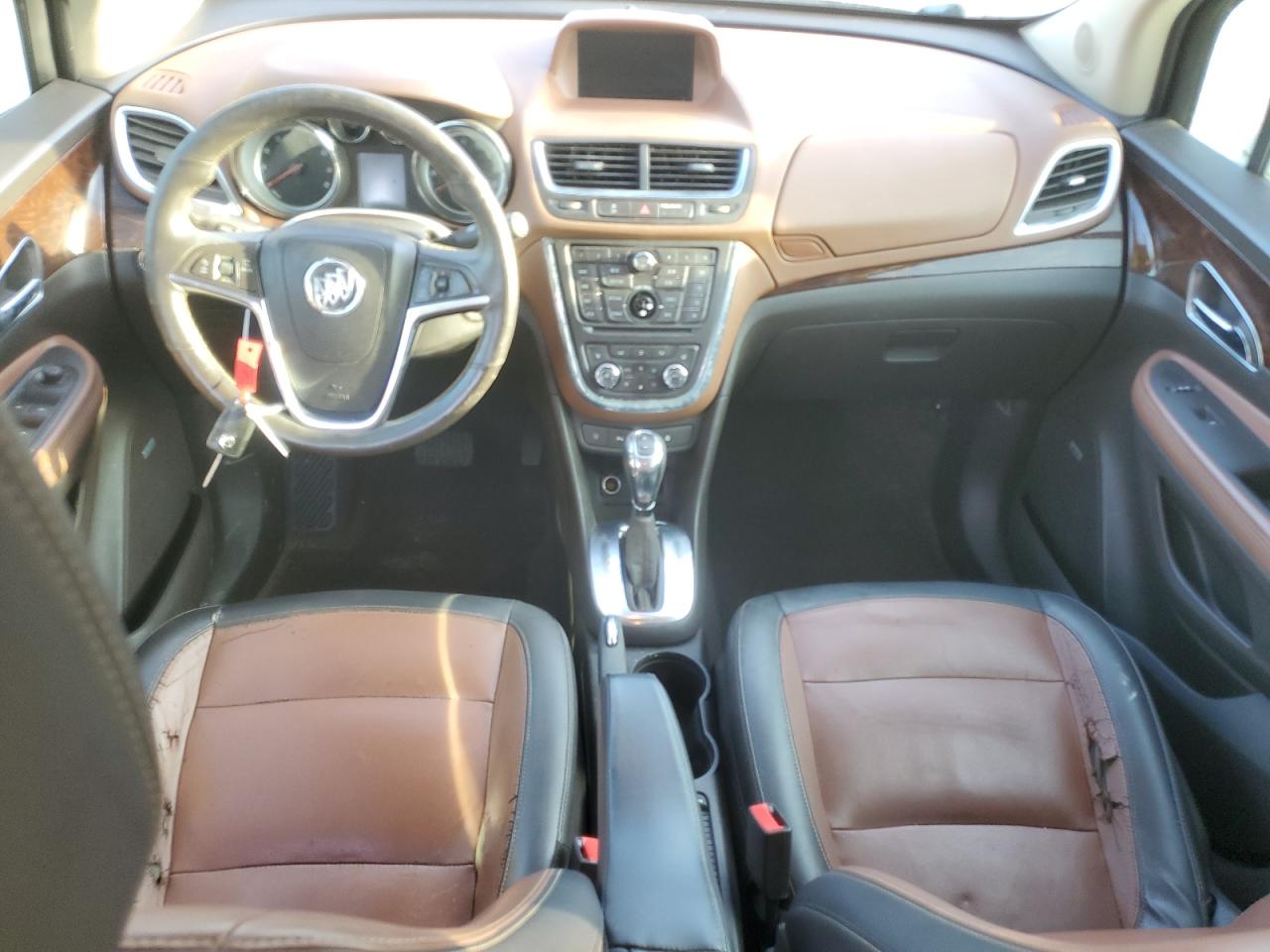 2014 Buick Encore VIN KL4CJDSB9EB599678 Copart auction photo, front end damage thumbnail 8