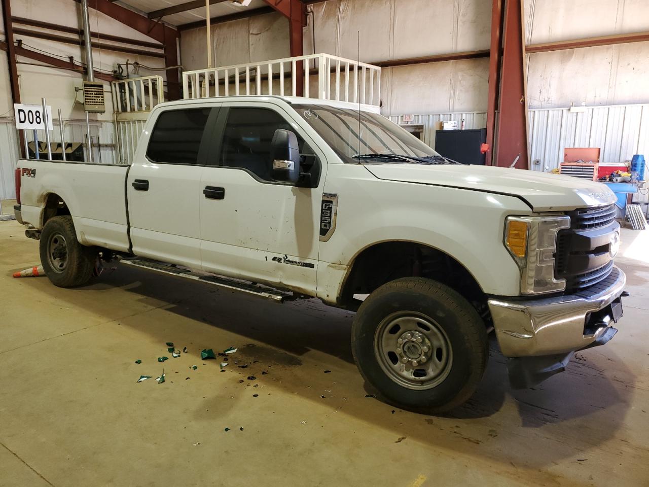 2017 Ford F350 VIN 1FT8W3BT5HEF11857 Copart auction photo, rear end / side damage thumbnail 4