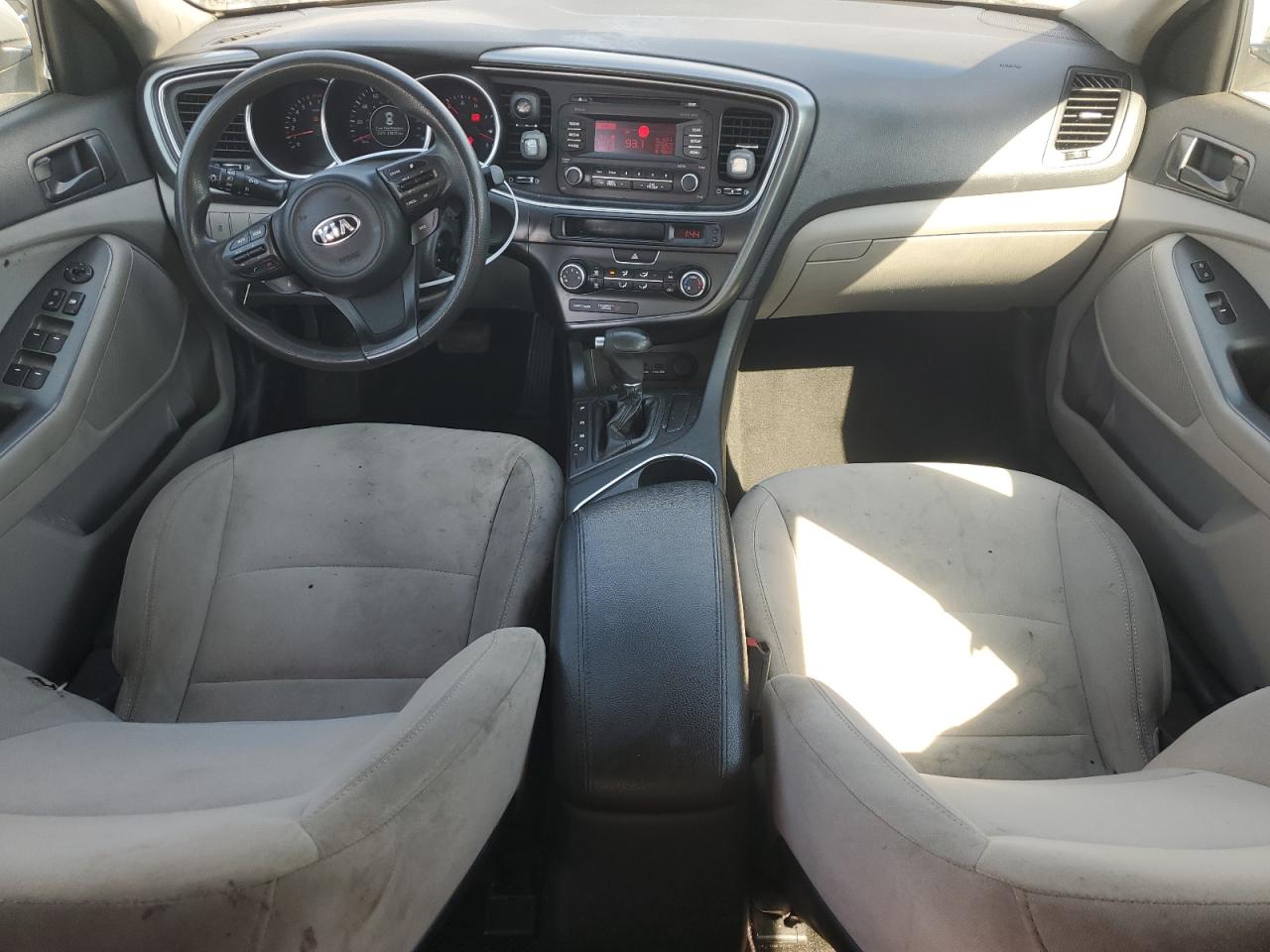 2014 KIA Optima VIN 5XXGM4A72EG286302 Copart auction photo, side / rear end damage thumbnail 8