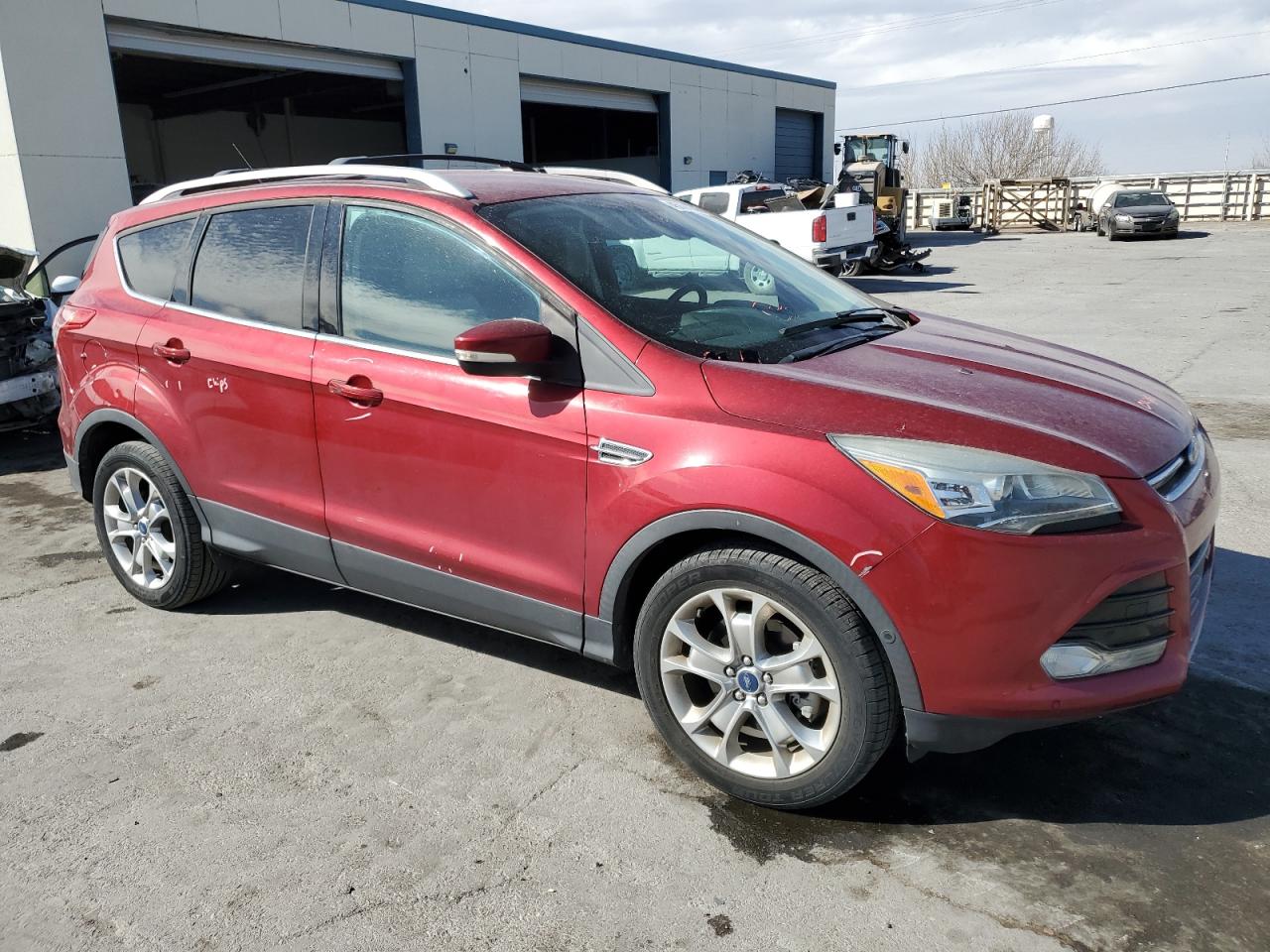 2014 Ford Escape VIN 1FMCU9J90EUB00484 Copart auction photo, rear end damage thumbnail 4