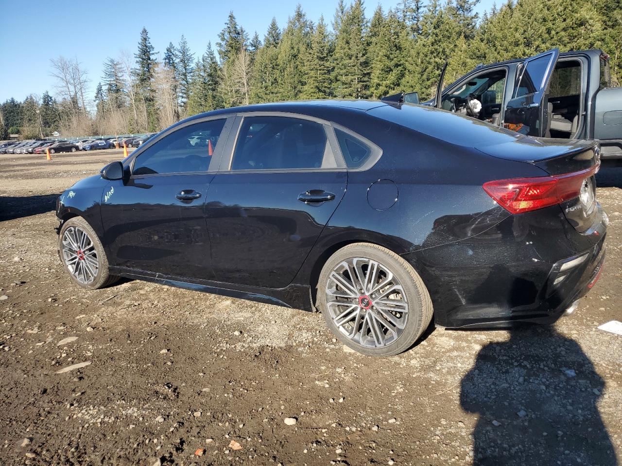 2021 KIA Forte VIN 3KPF44AC6ME411575 Copart auction photo, front end damage thumbnail 2