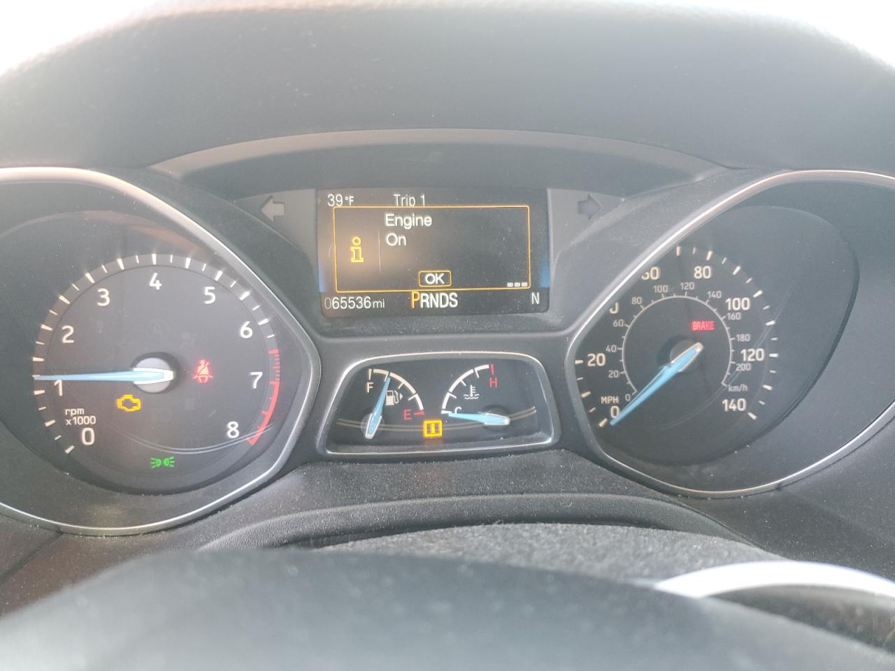 2018 Ford Focus VIN 1FADP3H27JL244433 Copart auction photo, front end damage thumbnail 9
