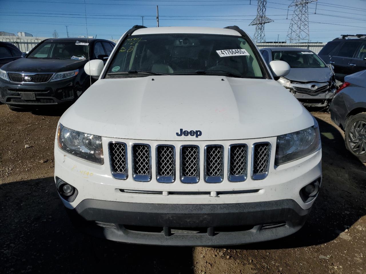 2017 Jeep Compass VIN 1C4NJCEA8HD207004 Copart auction photo, rear end damage thumbnail 5