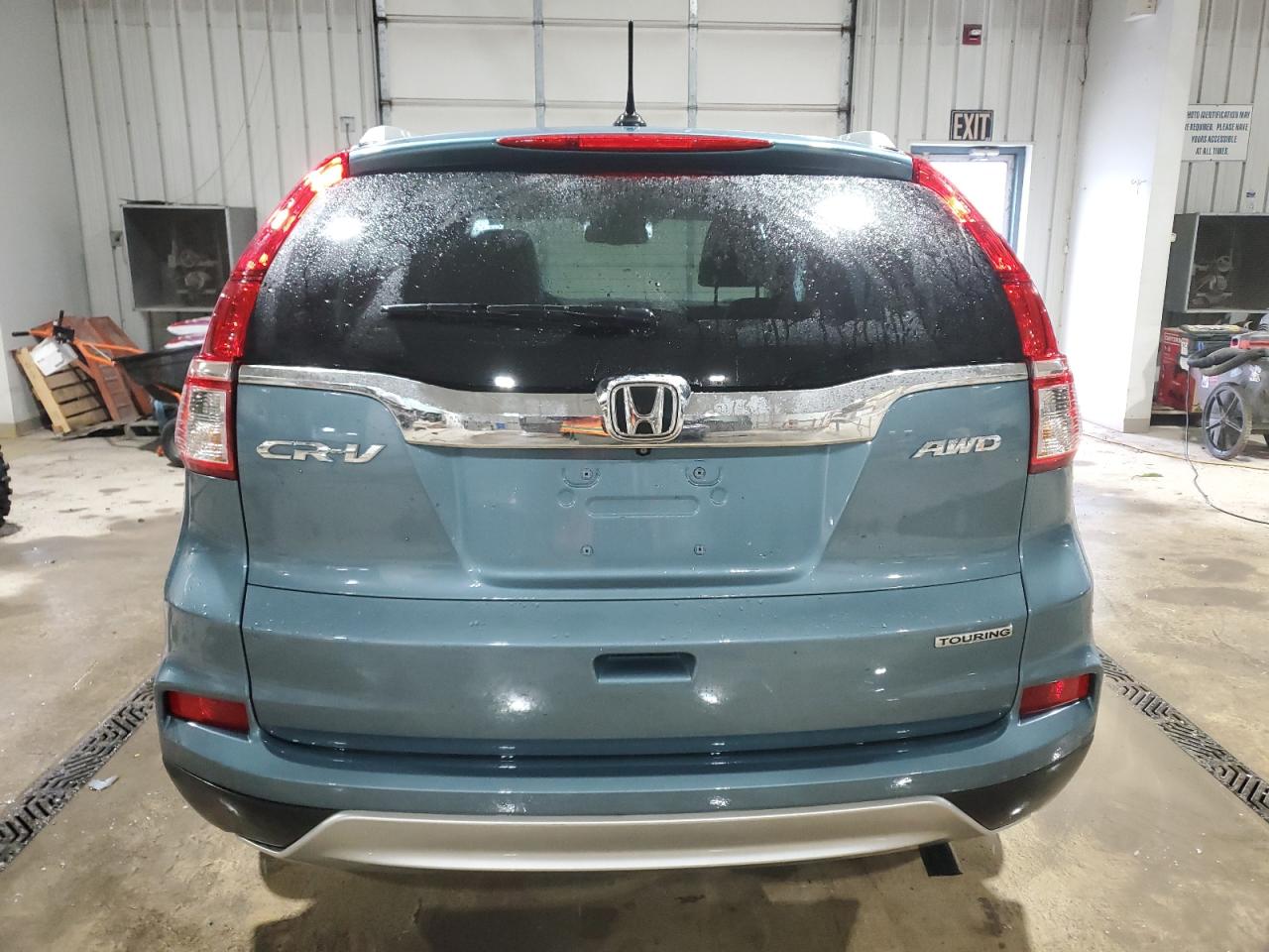 2016 Honda CR-V VIN 5J6RM4H92GL100609 Copart auction photo, side damage thumbnail 6