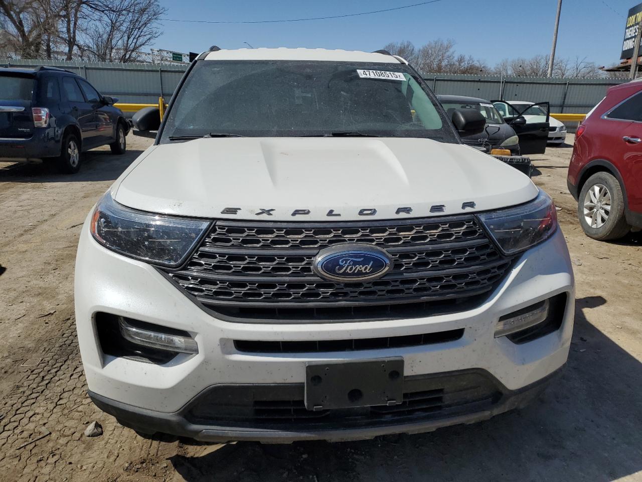 2021 Ford Explorer VIN 1FMSK8DH5MGA69048 Copart auction photo, rear end damage thumbnail 5
