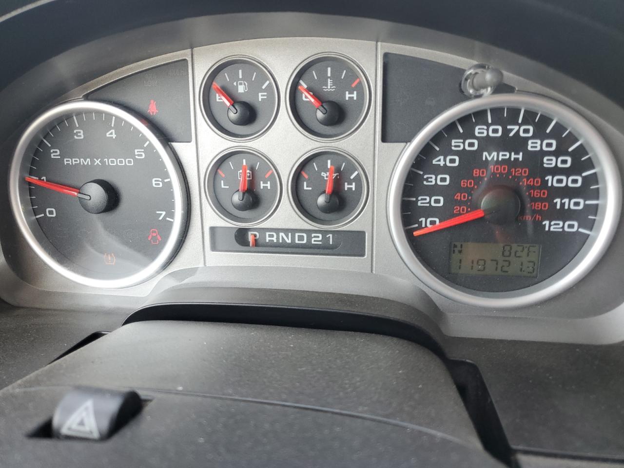 2008 Ford F-150 VIN 1FTRF12WX8KC58877 Copart auction photo, front end / side damage thumbnail 9