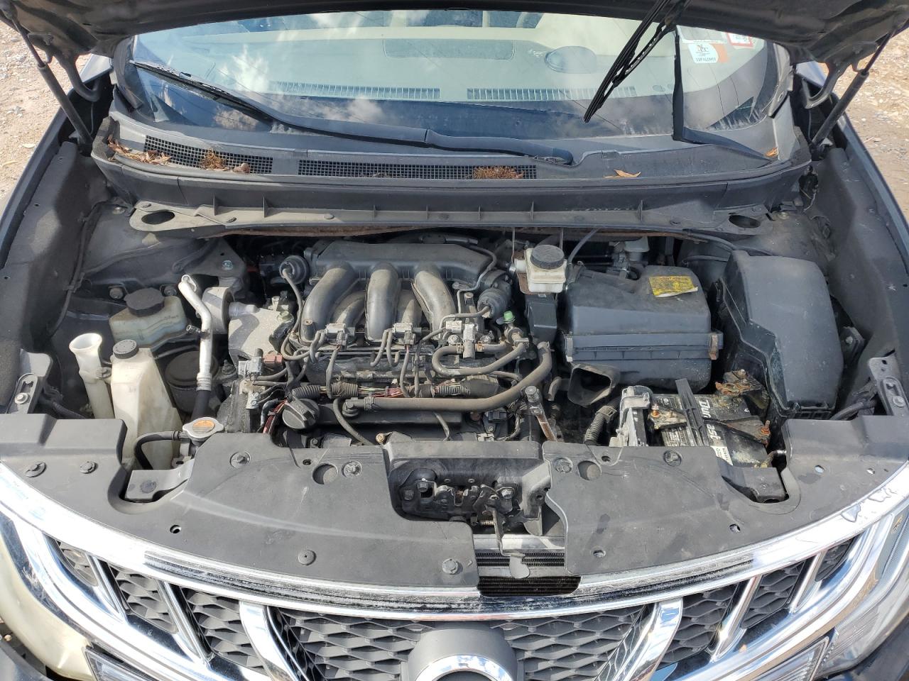 2011 Nissan Murano VIN JN8AZ1MW4BW179985 Copart auction photo, all over damage thumbnail 13