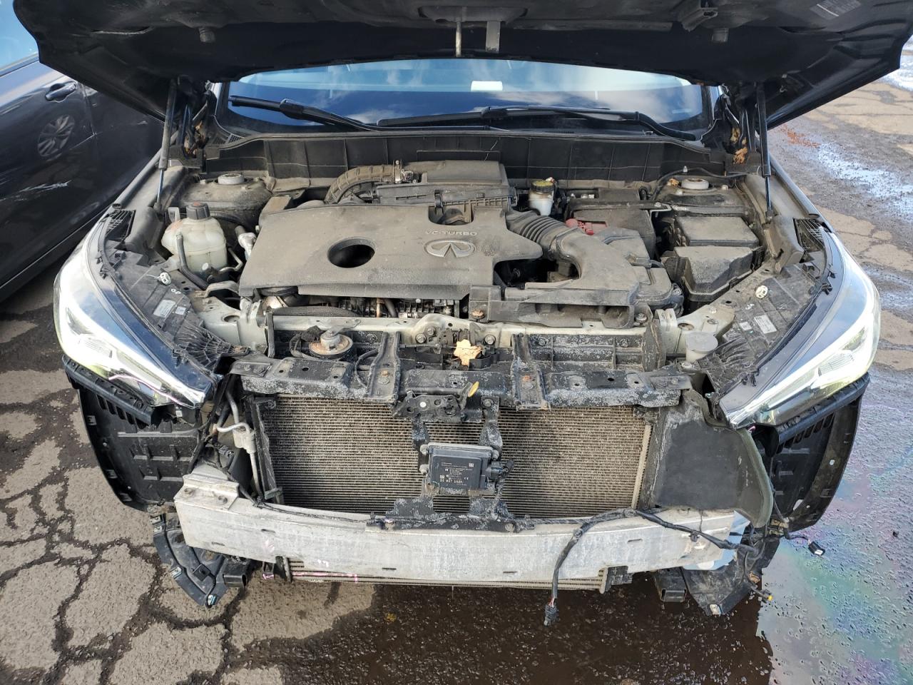 2019 Infiniti QX50 VIN 3PCAJ5M36KF109425 Copart auction photo, front end damage thumbnail 12