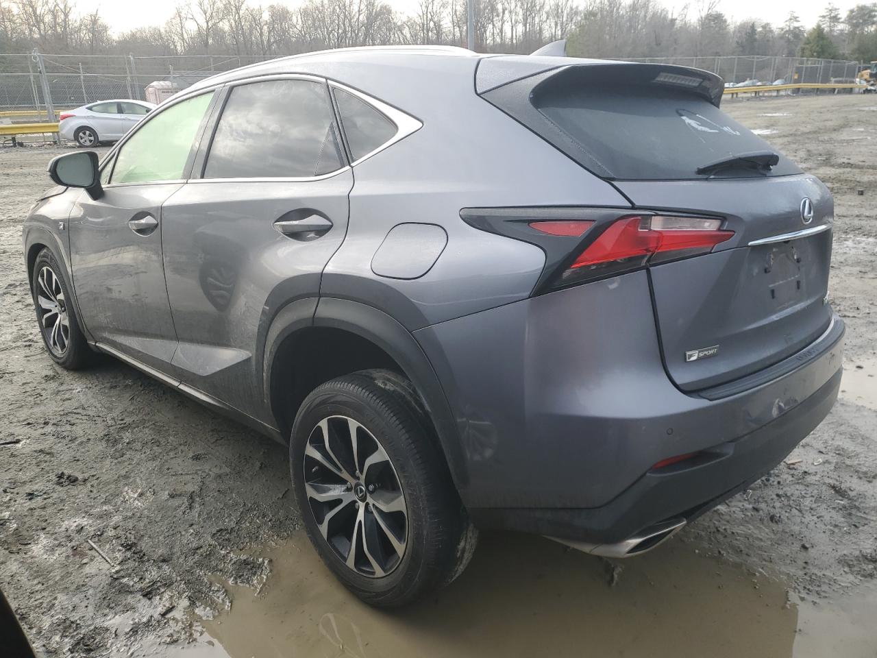 2017 Lexus NX VIN JTJBARBZ5H2146896 Copart auction photo, all over / undercarriage damage thumbnail 2