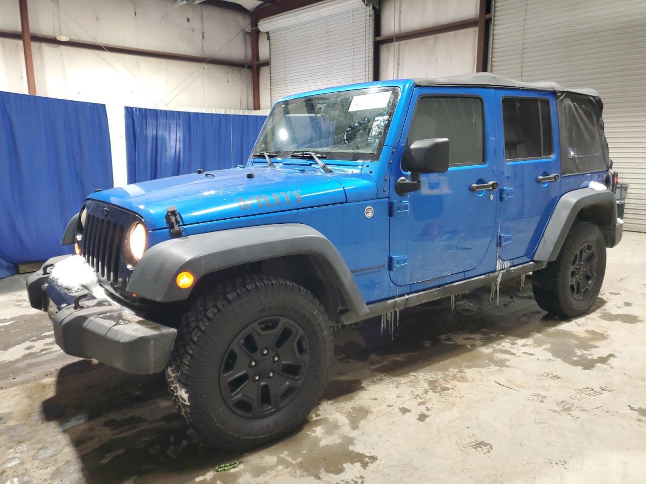 2014 Jeep Wrangler VIN 1C4BJWDG6EL317609