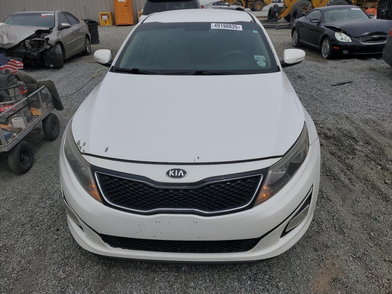 2015 KIA Optima VIN 5XXGM4A70FG445805 Copart auction photo, rear end damage thumbnail 5