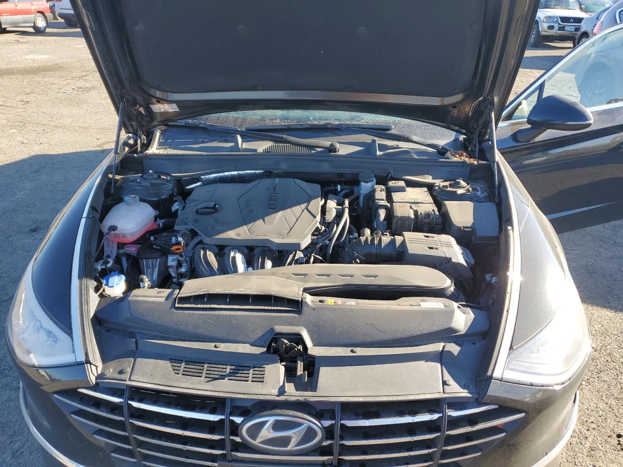 2023 Hyundai Sonata VIN KMHL24JA4PA335610 Copart auction photo, rear end damage thumbnail 11