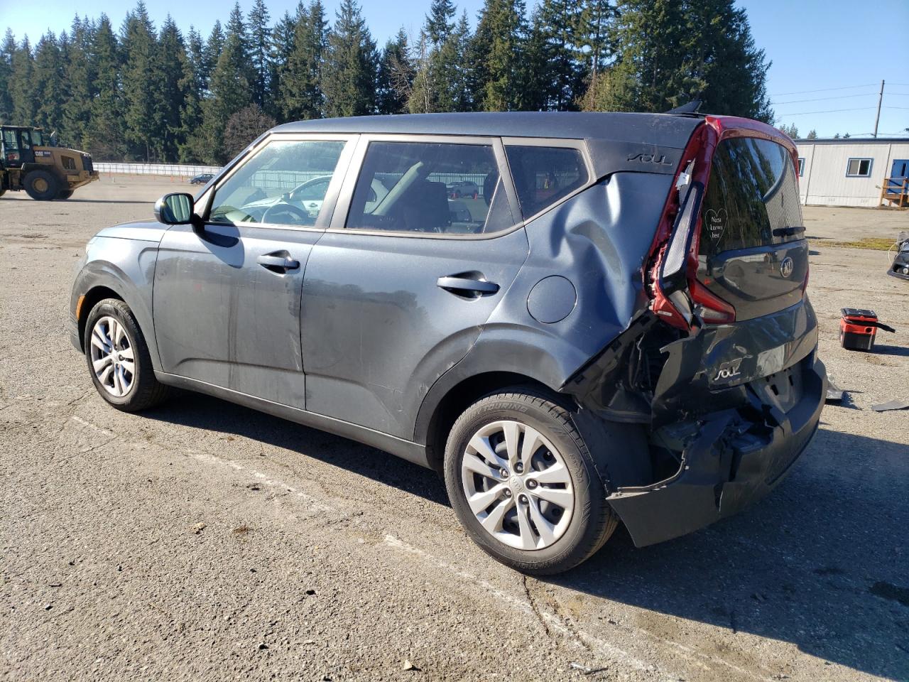 2020 KIA Soul VIN KNDJ23AUXL7101270 Copart auction photo, rear end damage thumbnail 2