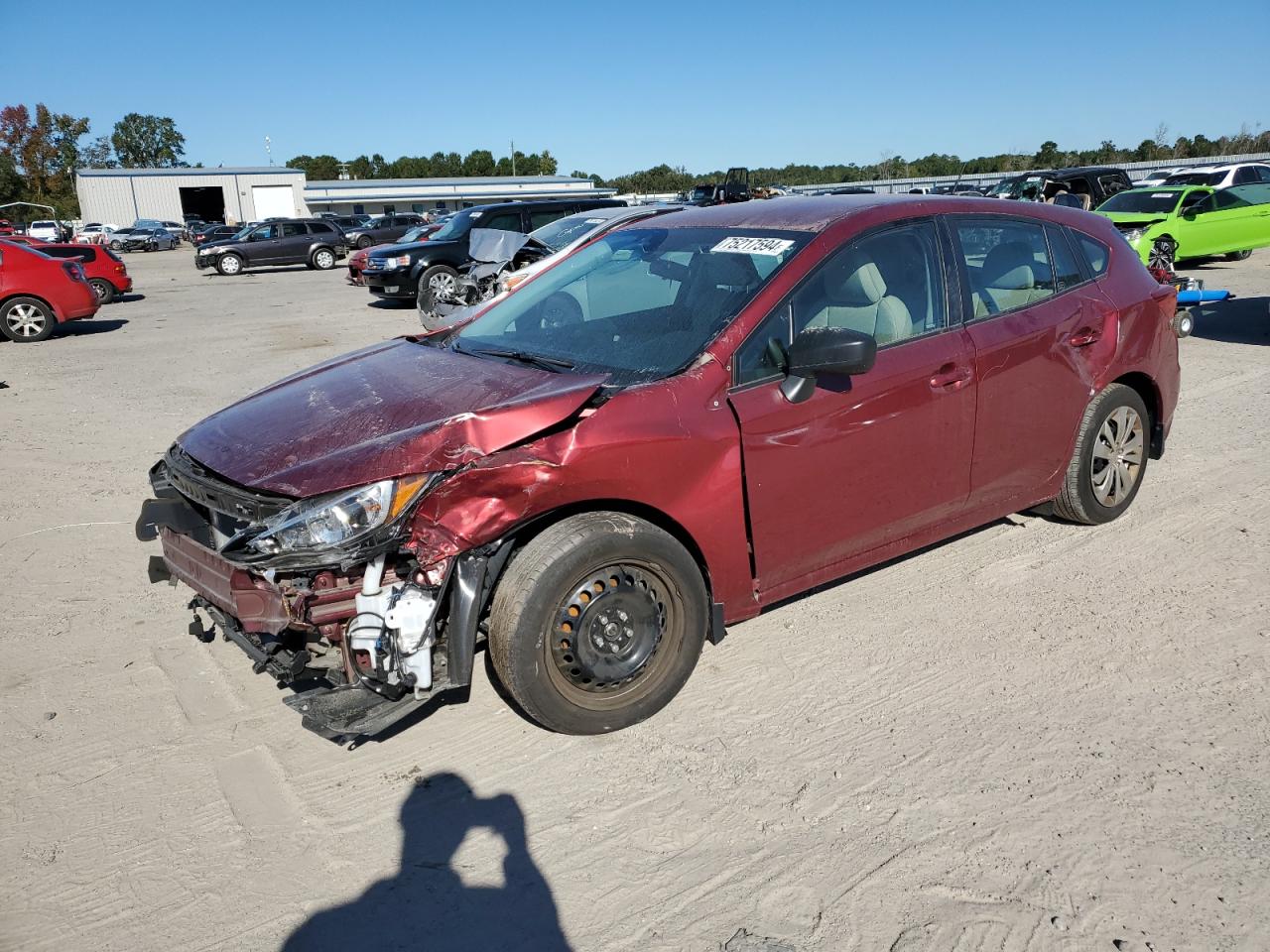 2022 Subaru Impreza VIN 4S3GTAB65N3726147