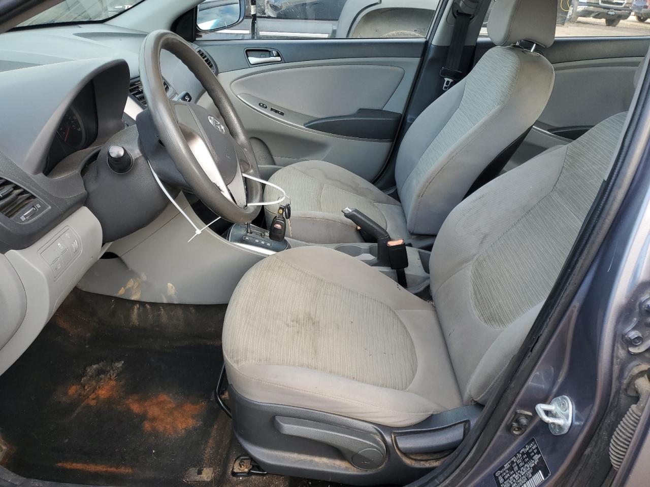 2017 Hyundai Accent VIN KMHCT4AEXHU193697 Copart auction photo, water/flood / front end damage thumbnail 7