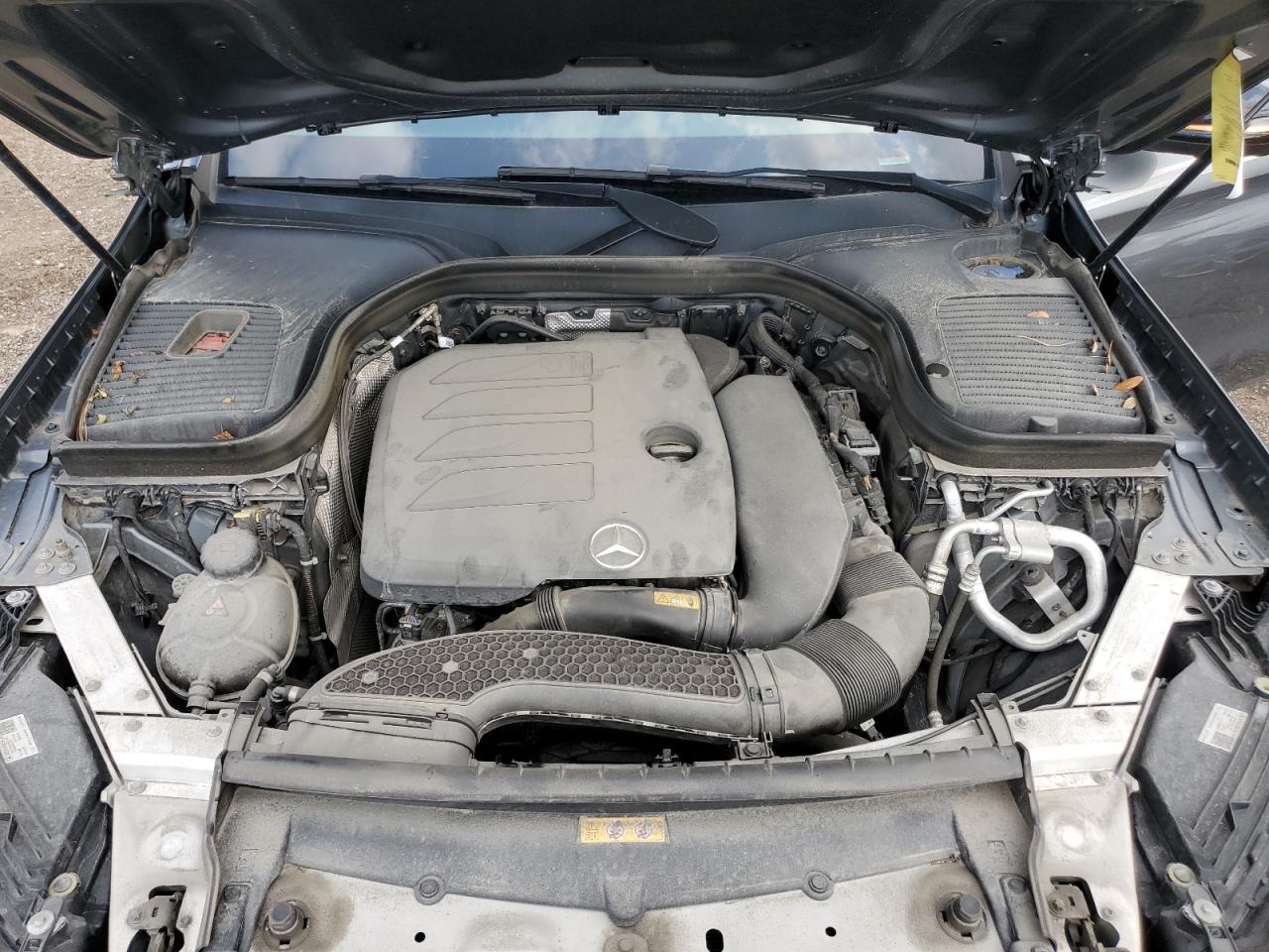 2021 Mercedes-Benz GLC VIN W1N0G8EB9MV278031 Copart auction photo, vandalism / side damage thumbnail 12