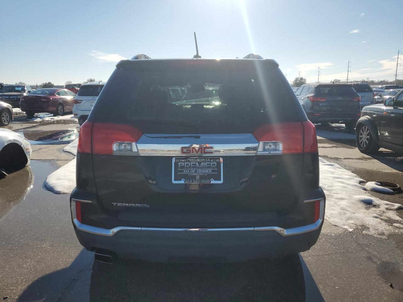 2017 GMC Terrain VIN 2GKALPEK3H6302825 Copart auction photo, front end damage thumbnail 6