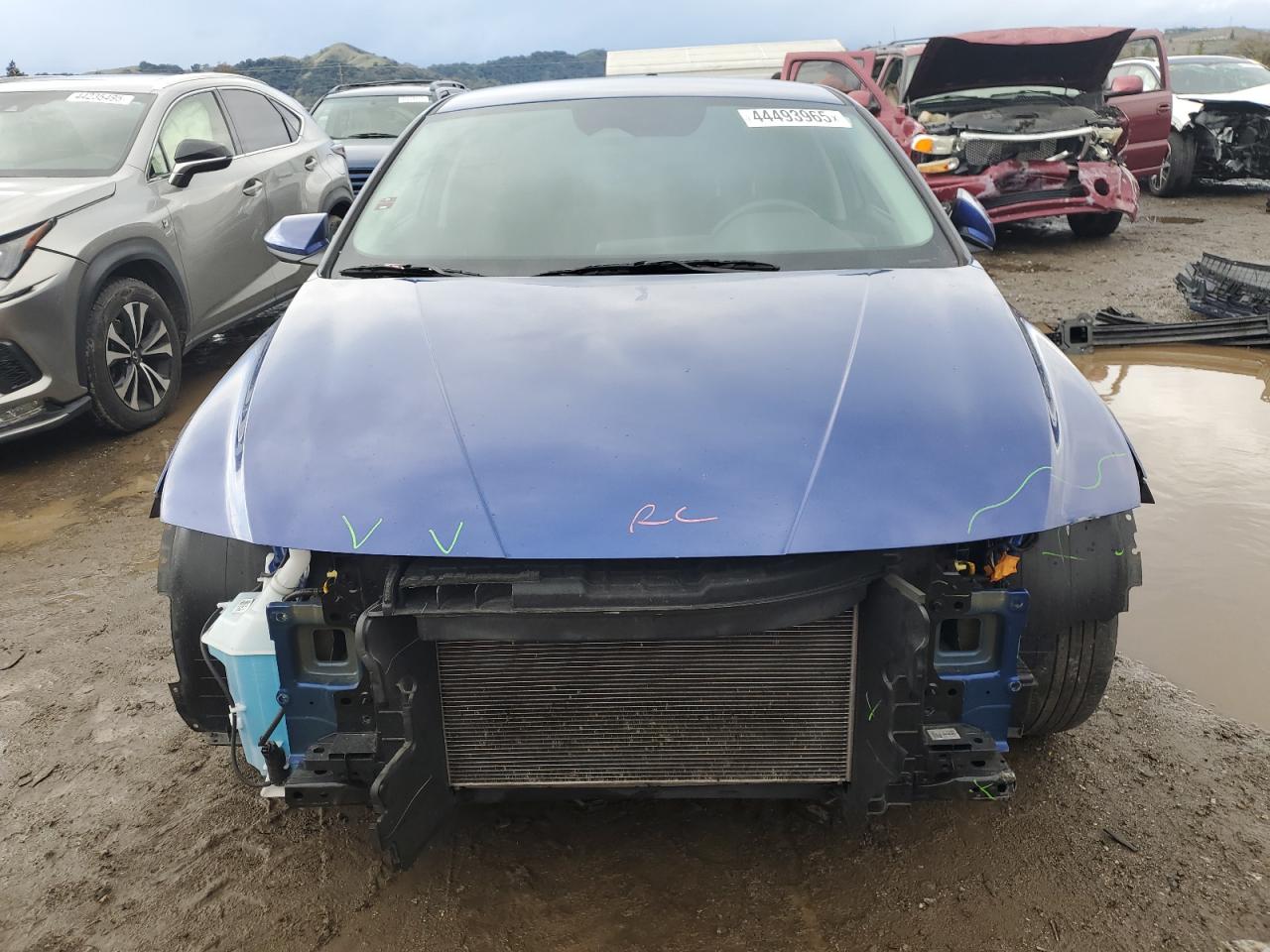 2023 Hyundai Elantra VIN 5NPLL4AG3PH095139 Copart auction photo, front end damage thumbnail 5