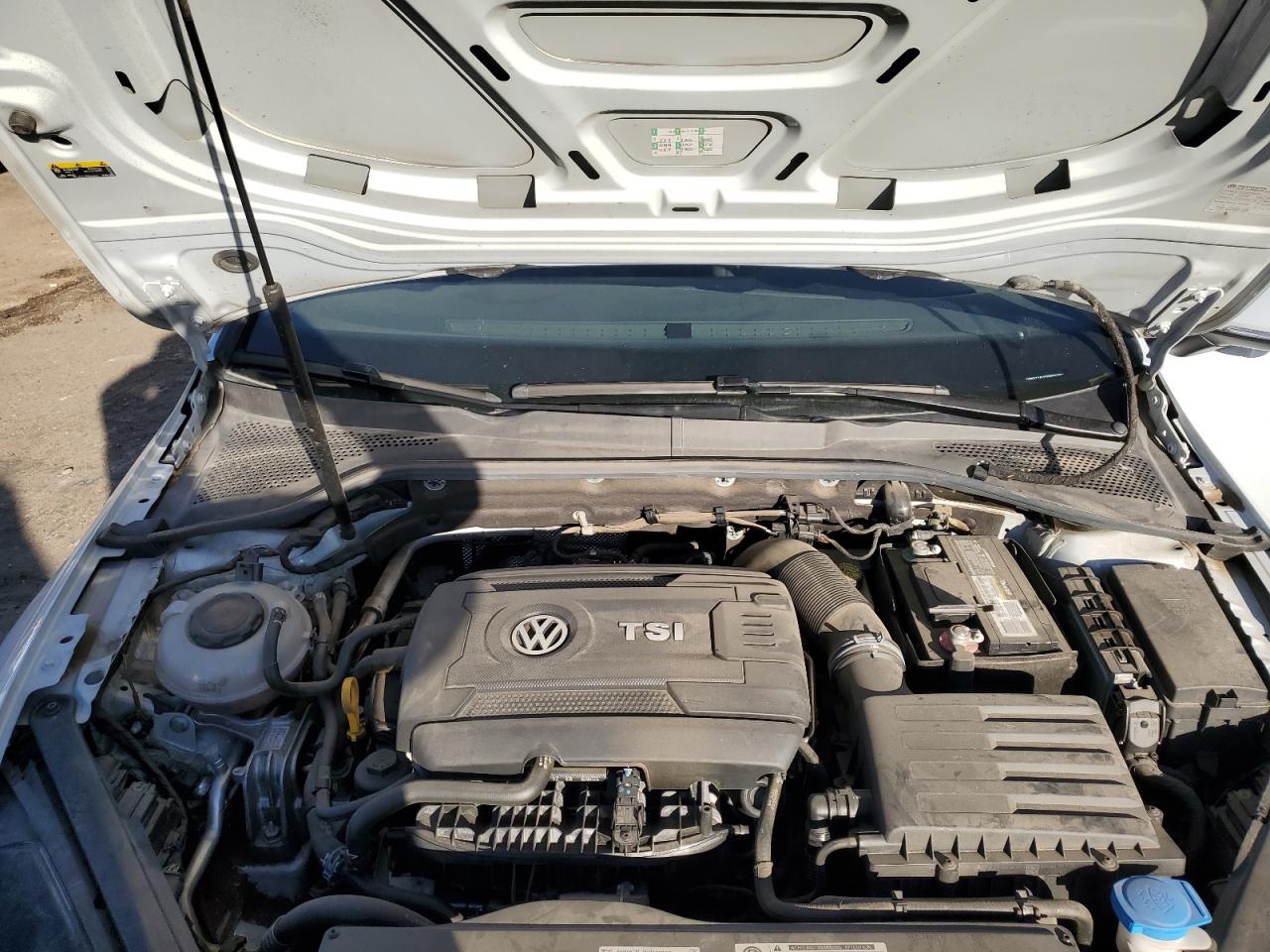2019 Volkswagen GTI VIN 3VW5T7AU3KM003902 Copart auction photo, rear end / undercarriage damage thumbnail 11