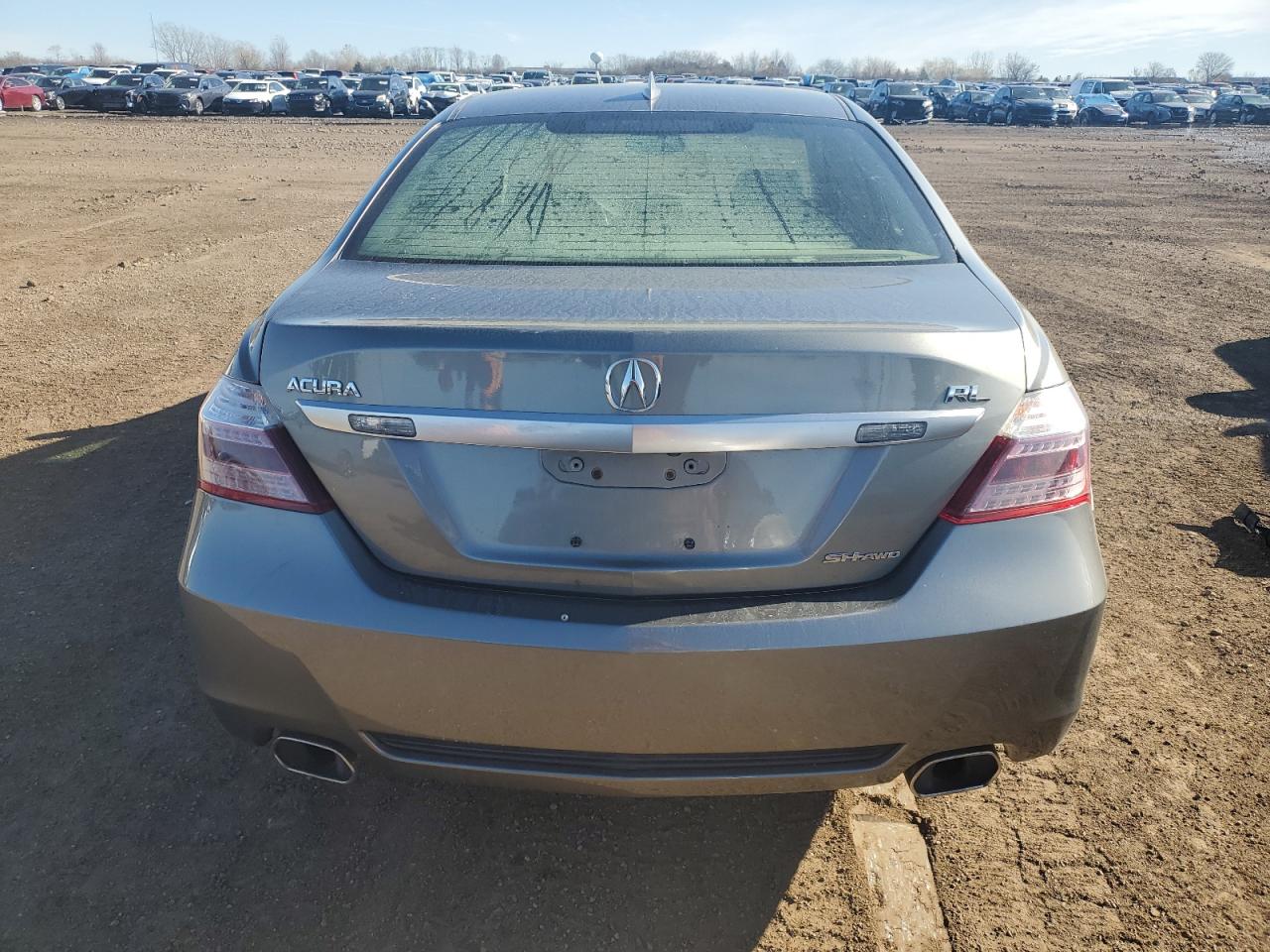 2010 Acura RL VIN JH4KB2F63AC001944 Copart auction photo, front end / rear end damage thumbnail 6