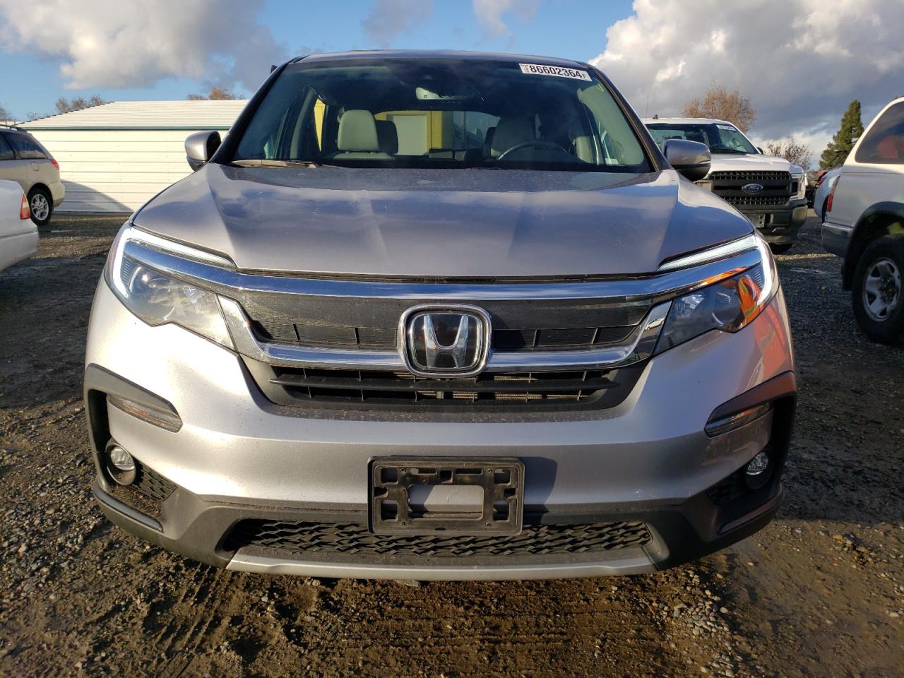 2022 Honda Pilot VIN 5FNYF5H51NB006509 Copart auction photo, side / rear end damage thumbnail 5