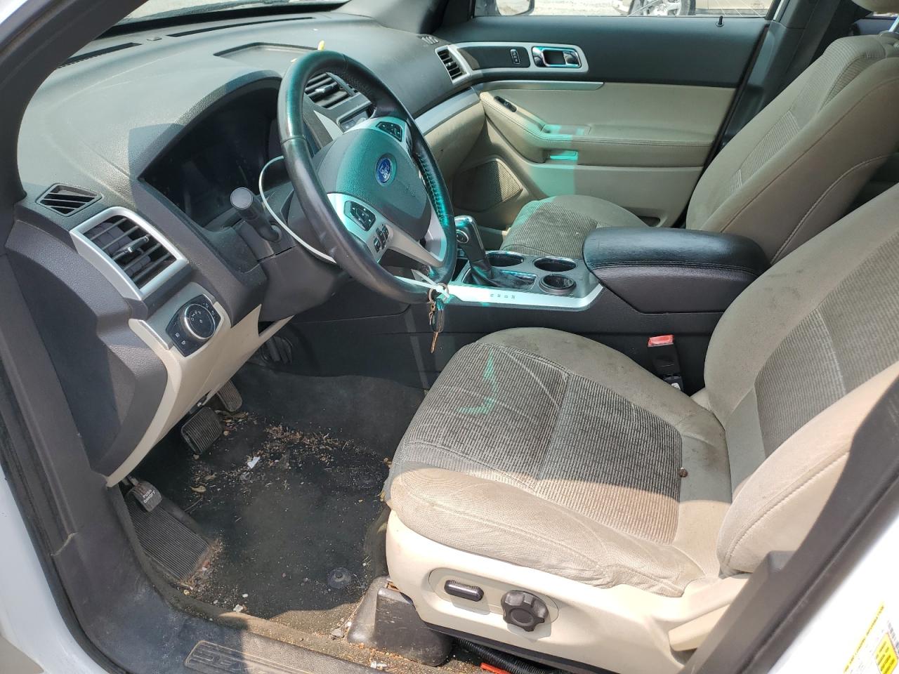 2014 Ford Explorer VIN 1FM5K7D85EGB26728 Copart auction photo, all over damage thumbnail 7