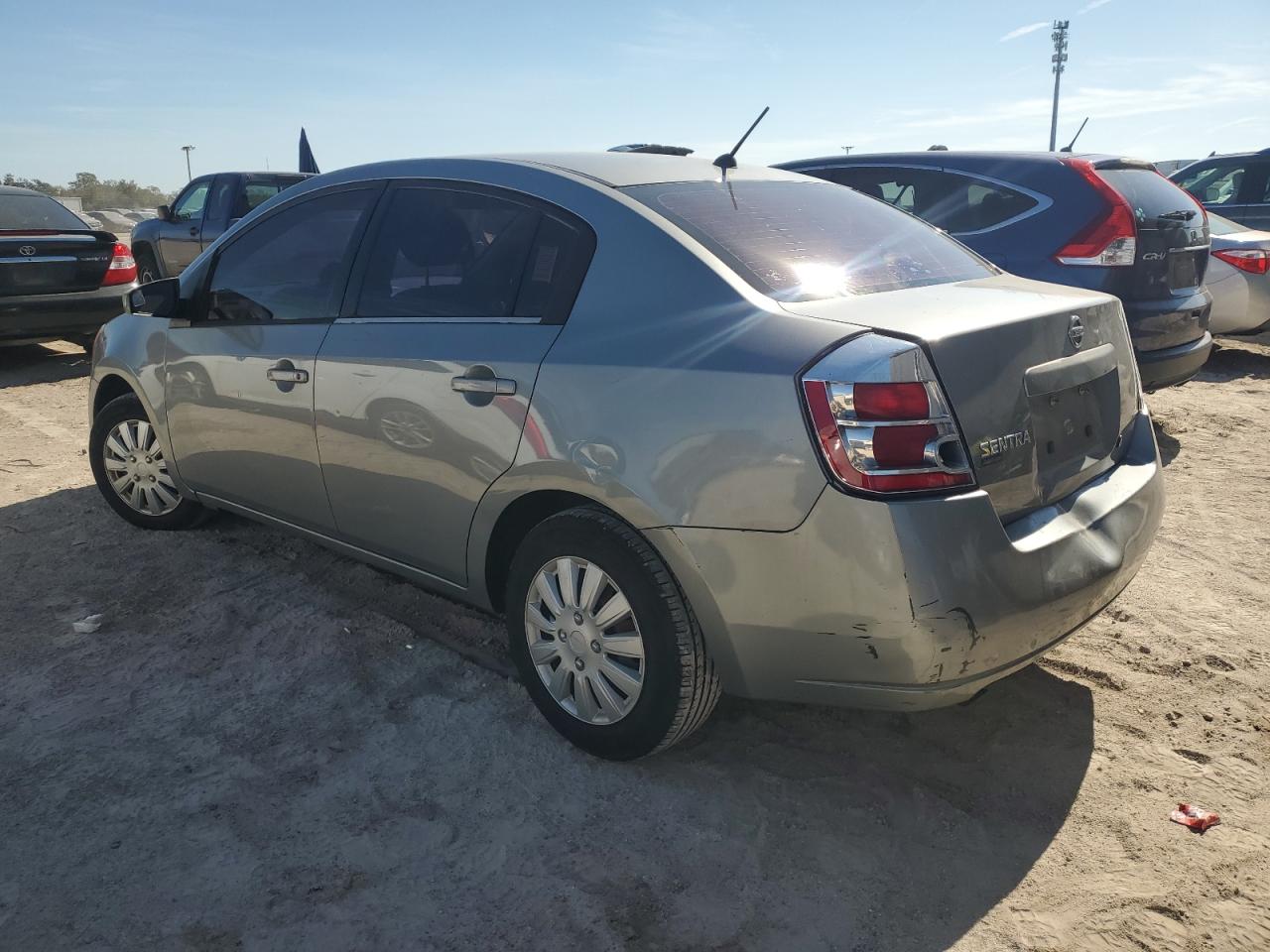 2008 Nissan Sentra VIN 3N1AB61E38L695510 Copart auction photo, rear end damage thumbnail 2