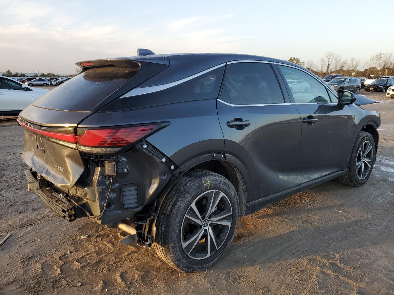 2024 Lexus RX VIN 2T2BAMBA4RC024271 Copart auction photo, front end / rear end damage thumbnail 3